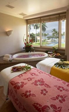 Massage spa environment